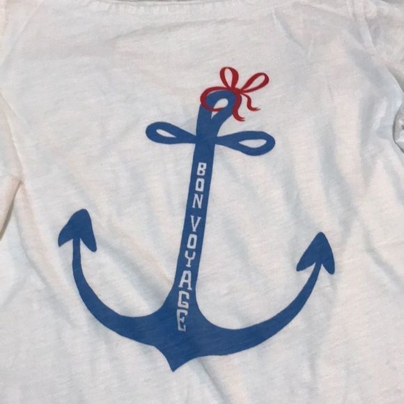 LOFT Bon Voyage Nautical Anchor Tee - Picture 2 of 4